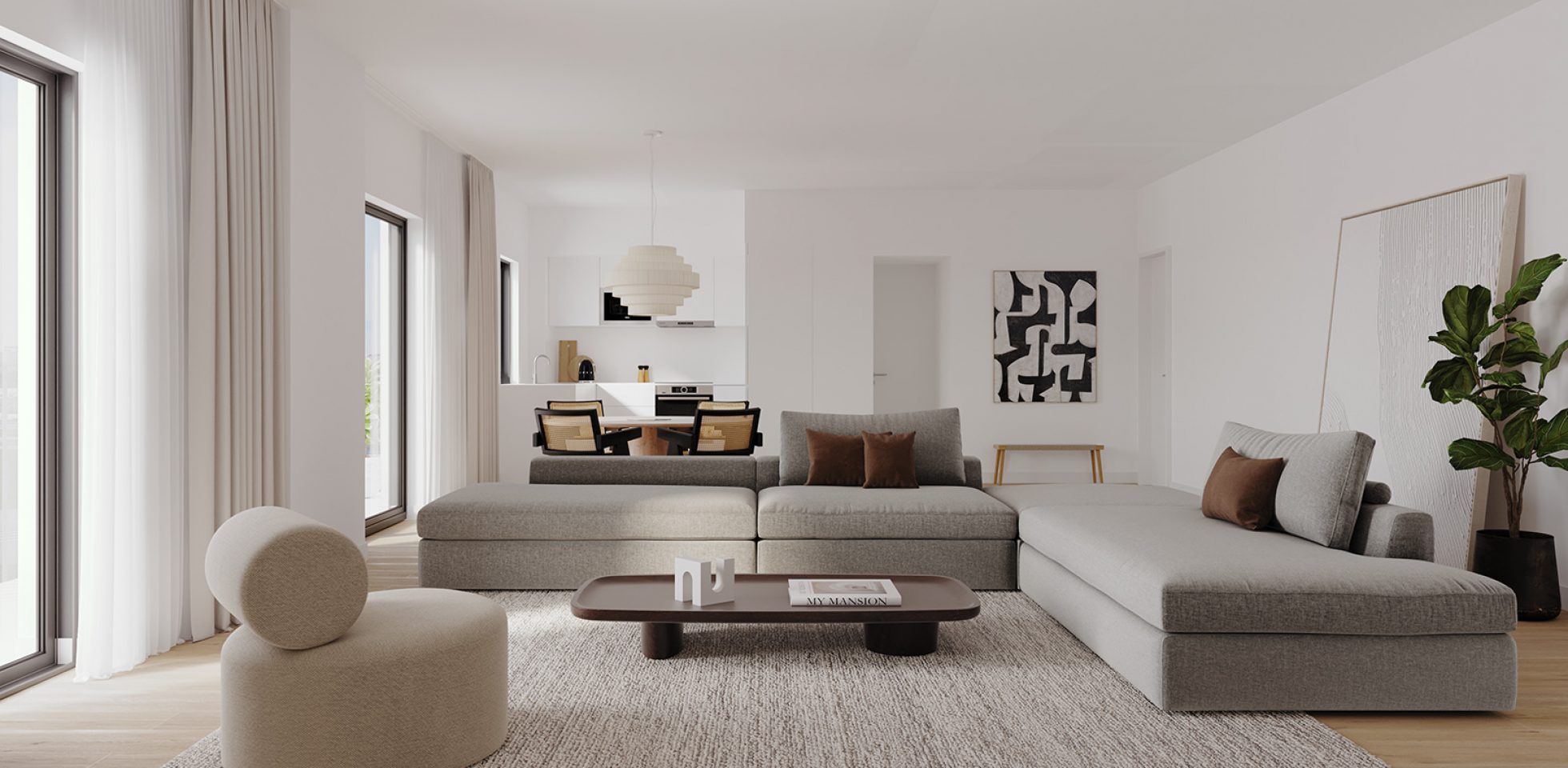 Jardins Altear. Apartamentos alta da lisboa. Sala_01
